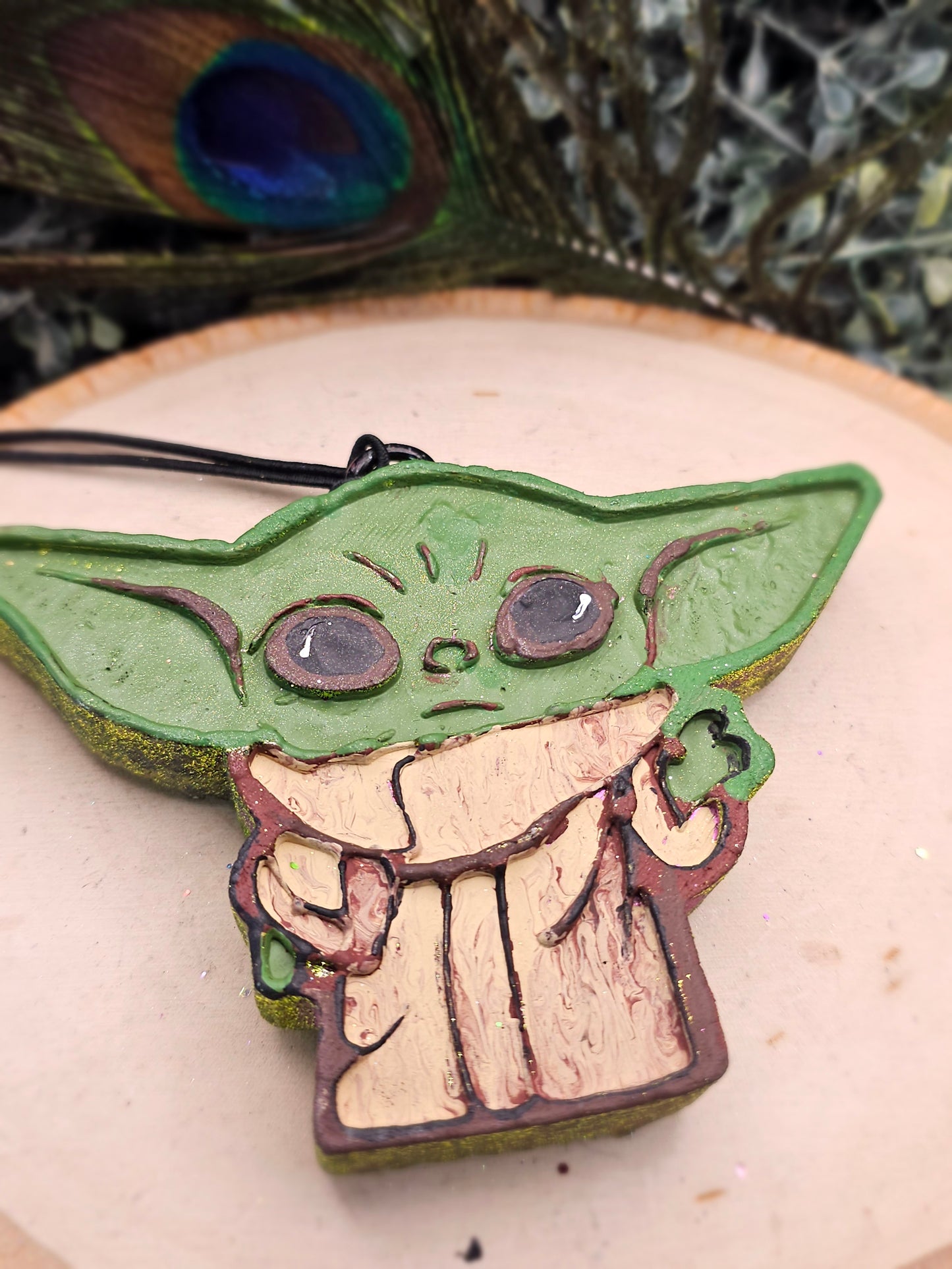 RTS- {Yoda} -Jolly Rancher Scent}- Freshie