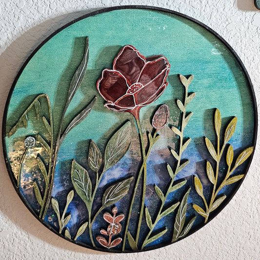 RTS- Water Lily Resin Art