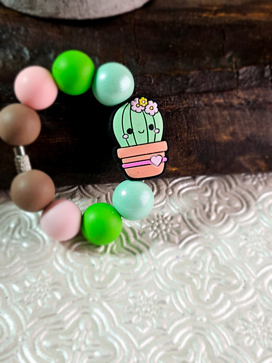 RTS {Cactus Cutie} Tumbler Handle Charm