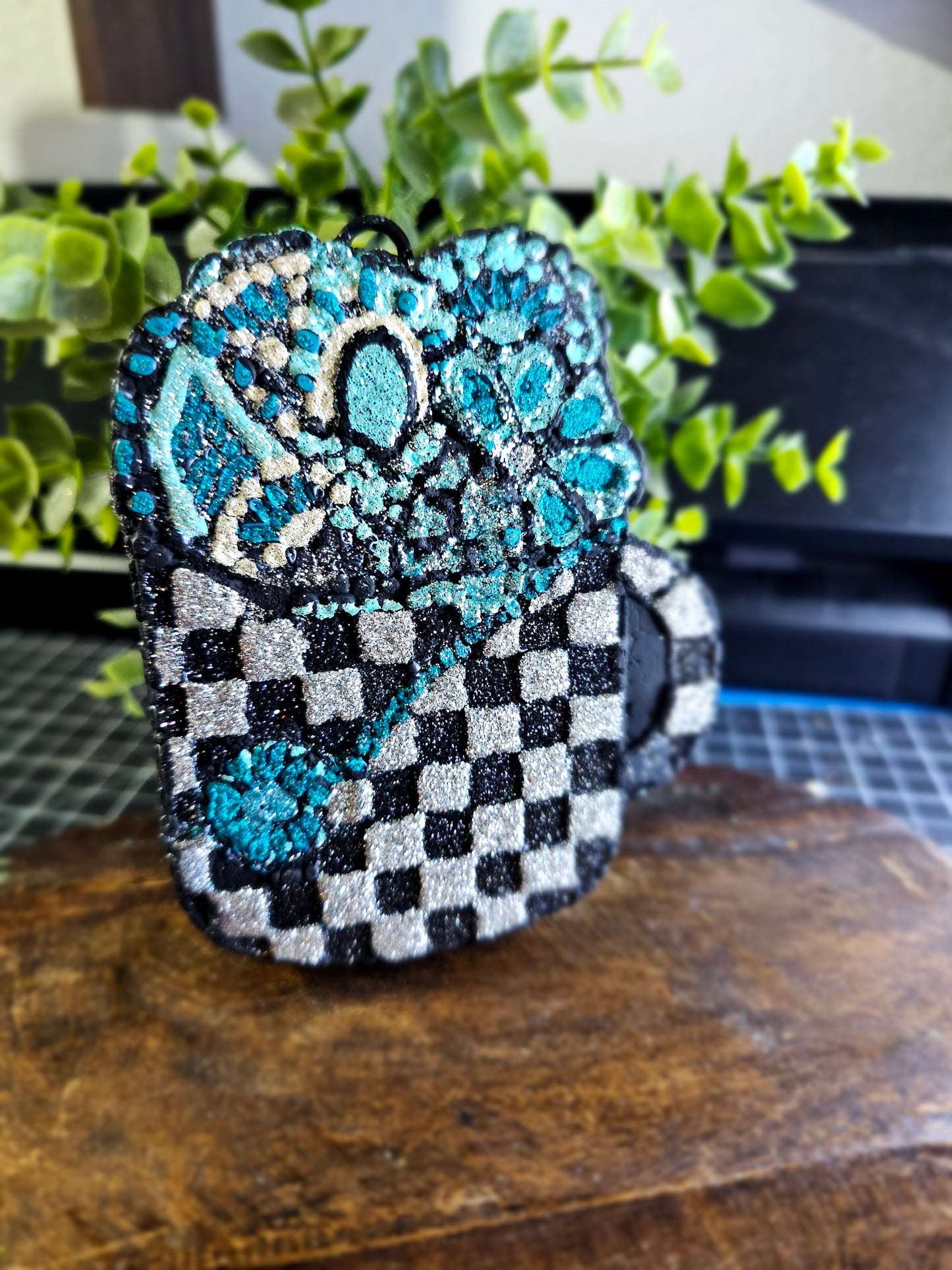 RTC - {Coffee Cup, filled with Turquoise Jewelry} Freshie