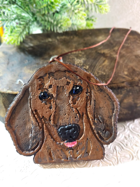 Freshies- Brown Dachshund- {COWBOY COOKIE FRAGRANCE}- RTS