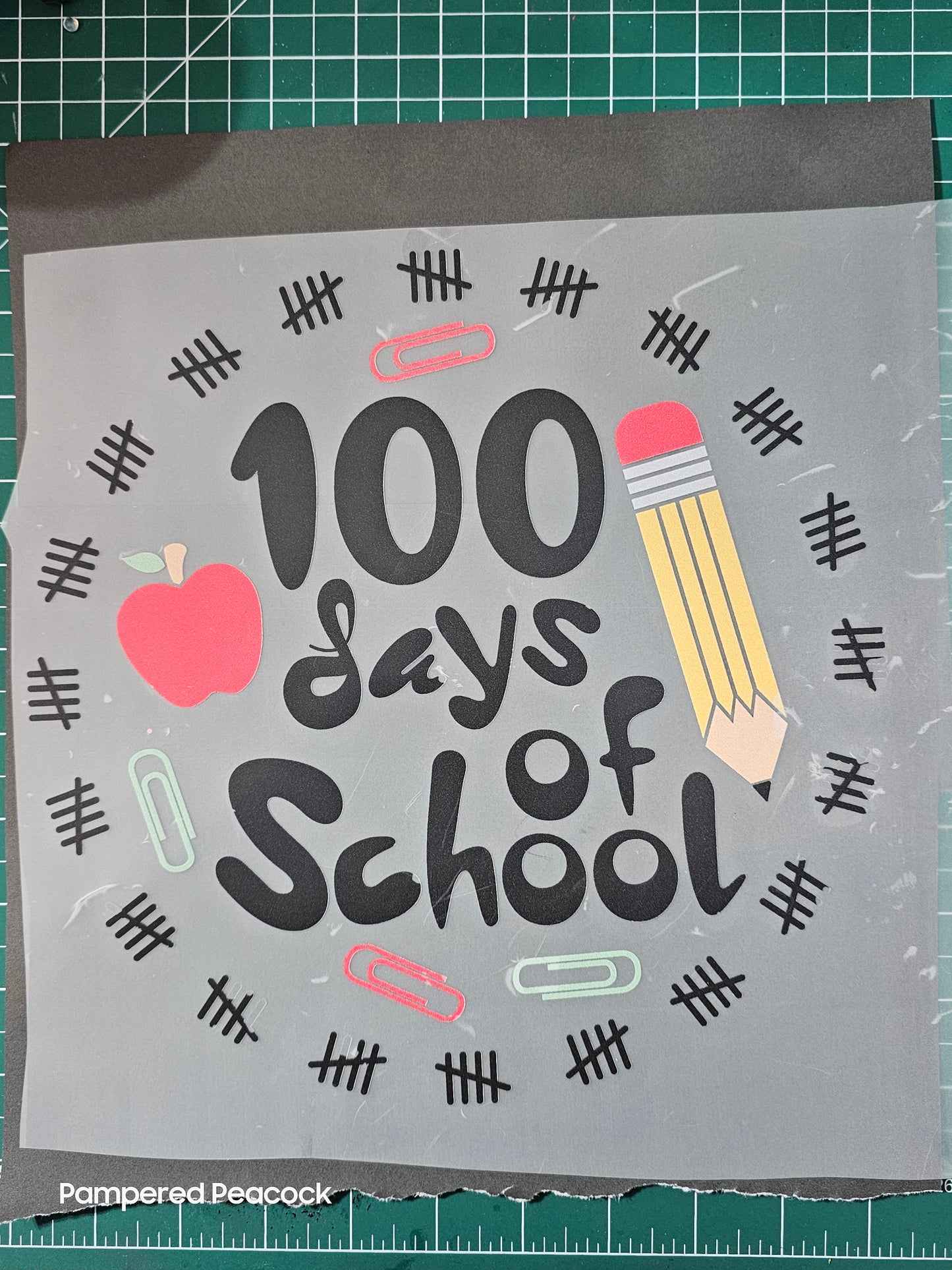 {100 Days of School with Supplies]- Shirt - RTC