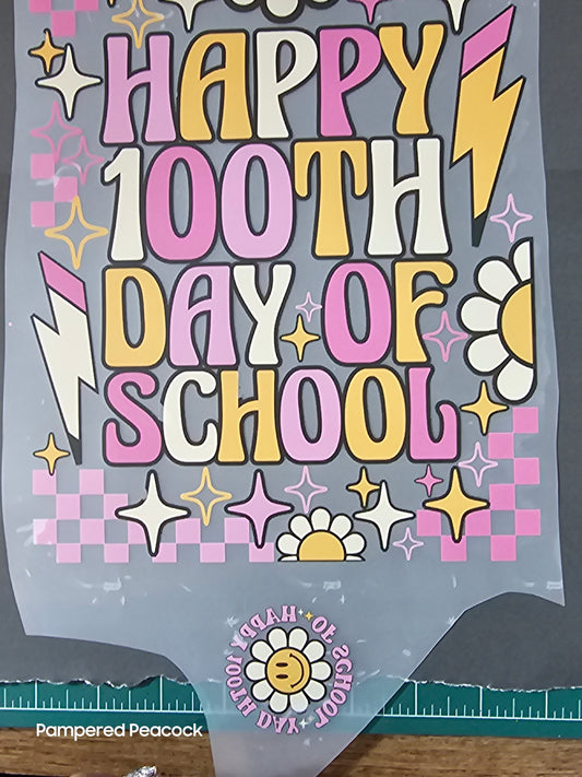 {Happy 100th Day of School]- Shirt - RTC