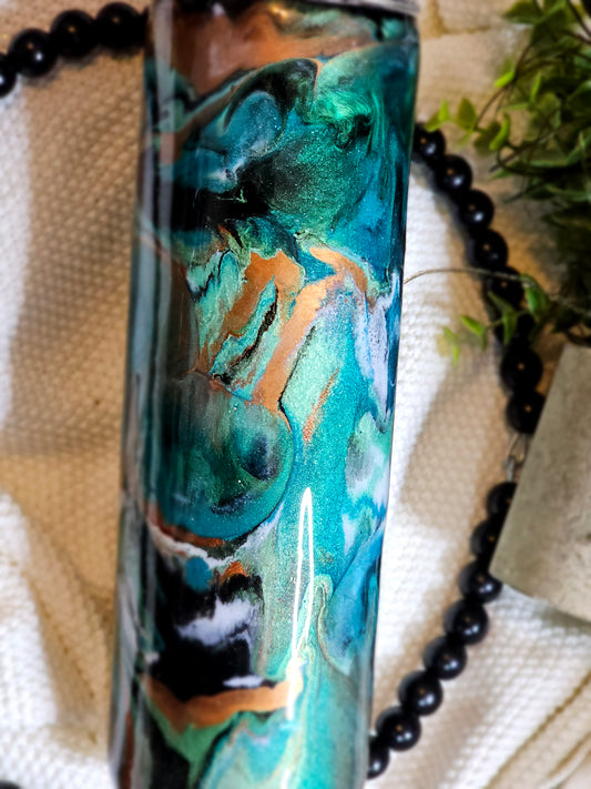 RTS - LISTING #30-2 {INK DROP- Purples and Teal- no decal) (Copy)
